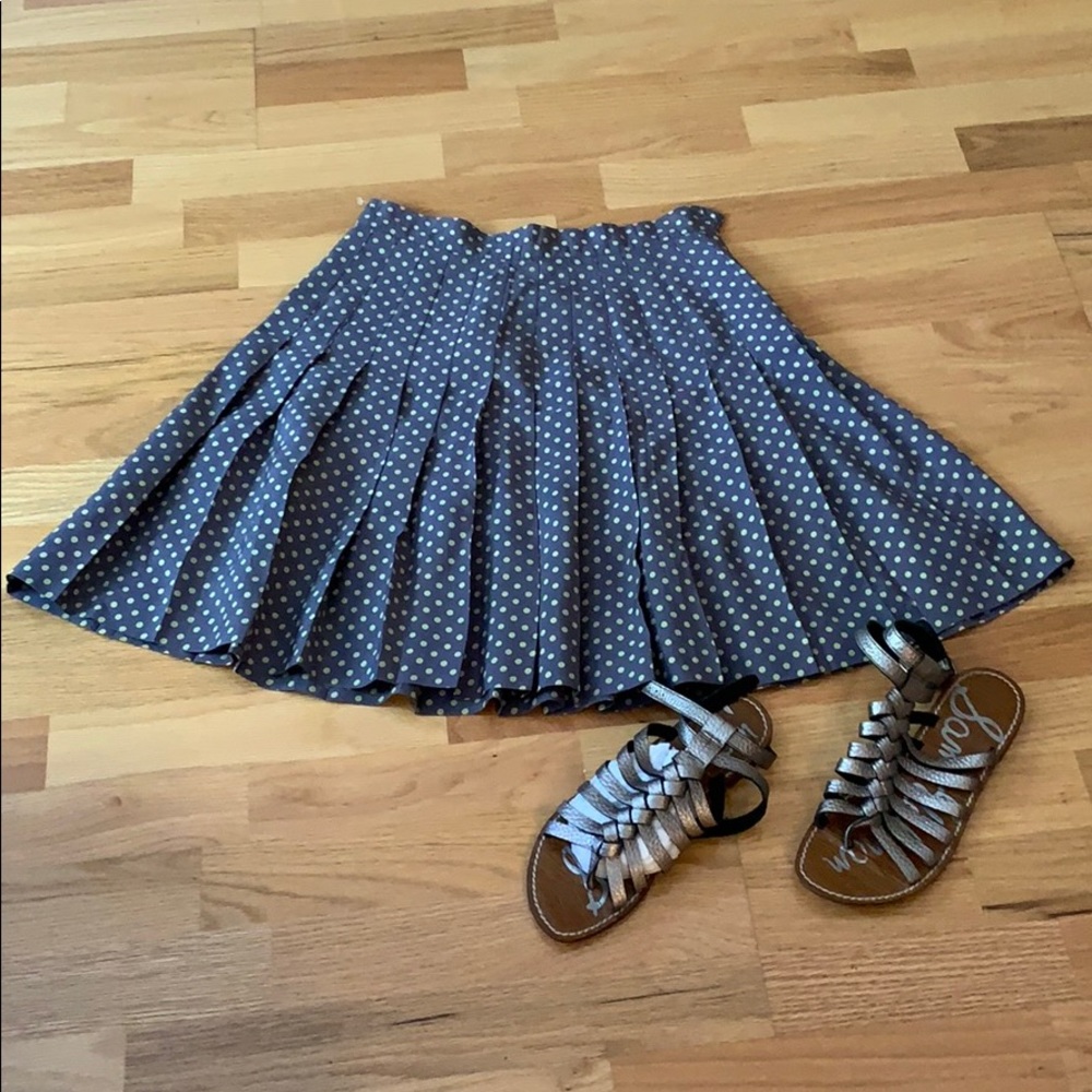 📍FIRM📍Vintage GAP Polka dot pleated skirt - Picture 3 of 10